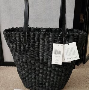 Coach Small Straw Tote
